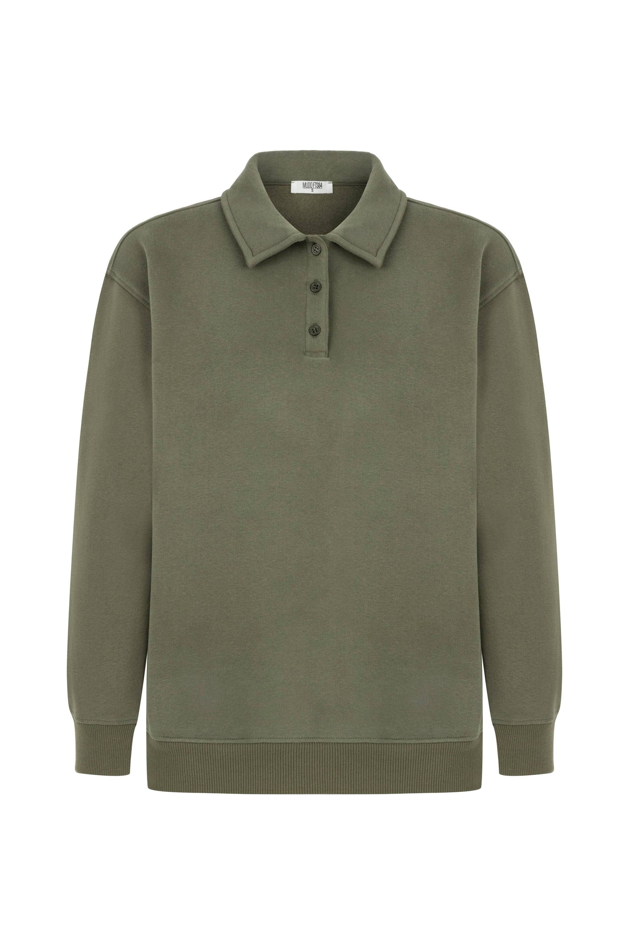 POLO YAKA SWEATSHIRT