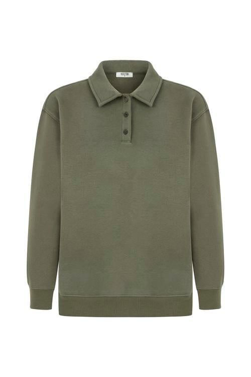  POLO YAKA SWEATSHIRT