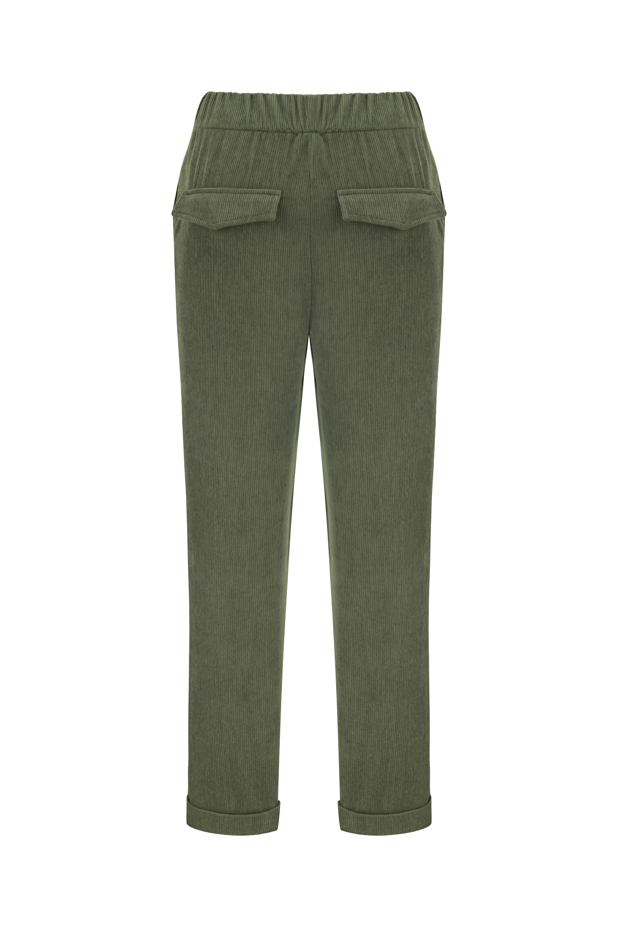 KADİFE DOKULU RAHAT KESİM PANTOLON