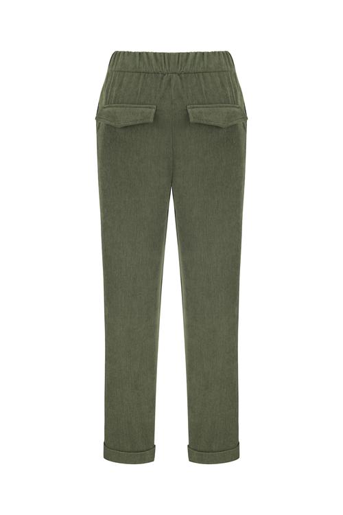  KADİFE DOKULU RAHAT KESİM PANTOLON