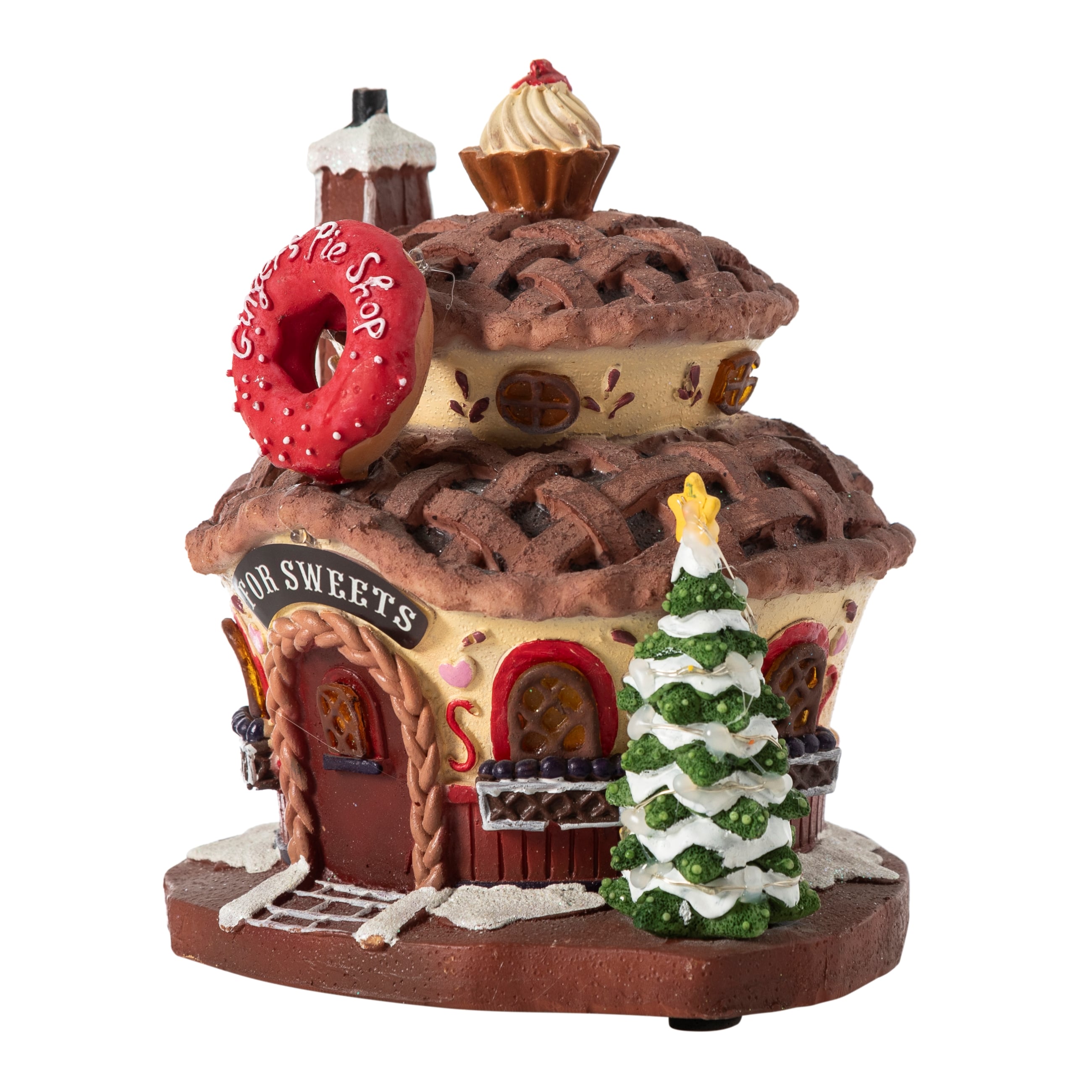 PIE SHOP IŞIKLI YILBAŞI MÜZİK KUTUSU