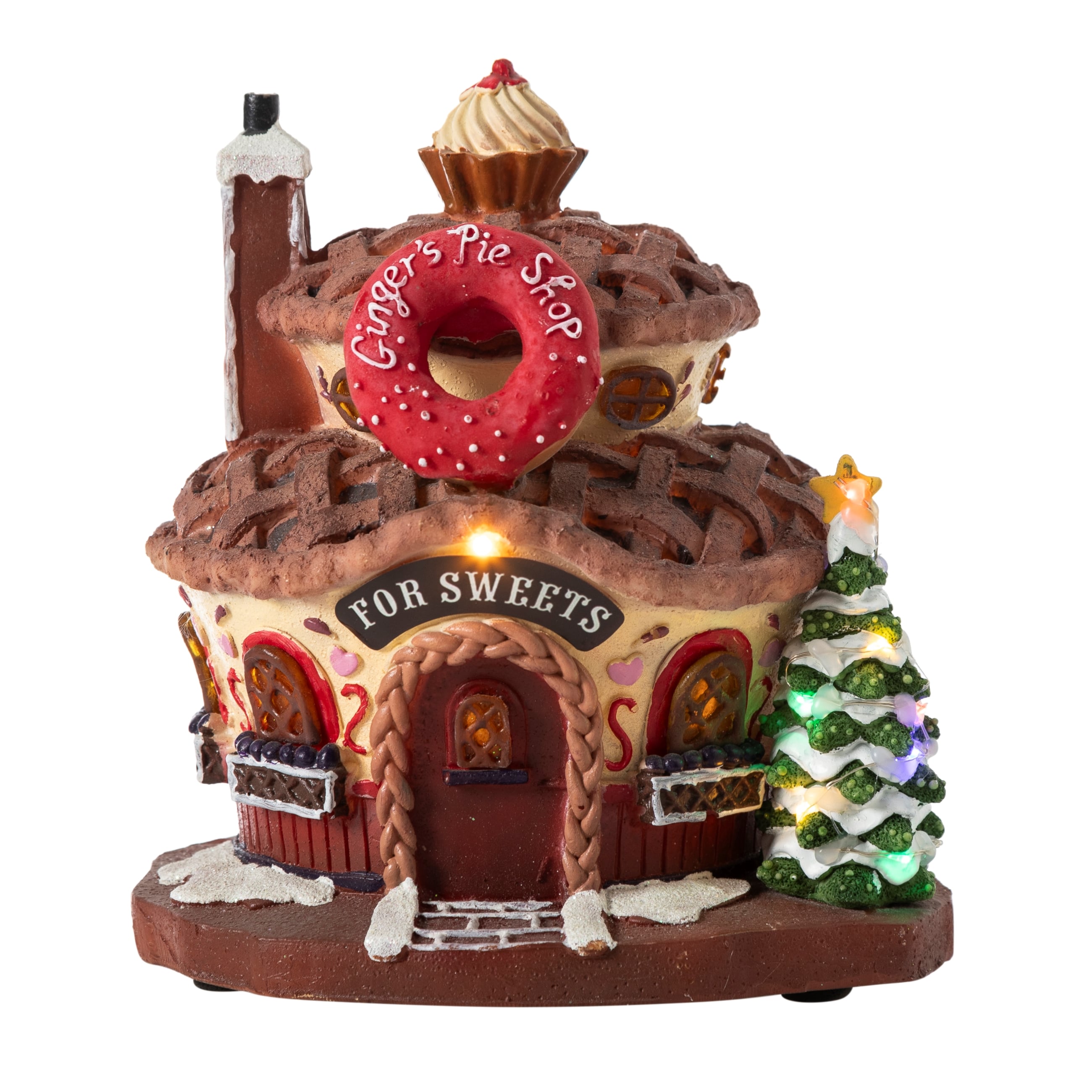 PIE SHOP IŞIKLI YILBAŞI MÜZİK KUTUSU