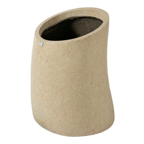  FERRY ÇİMENTO SAKSI KREM 47X47X74 CM