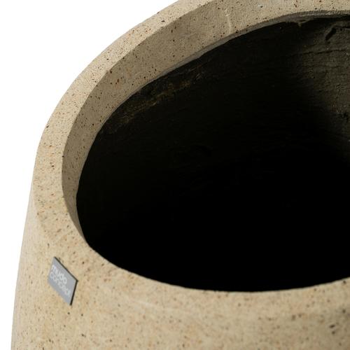  FERRY ÇİMENTO SAKSI KREM 47X47X74 CM