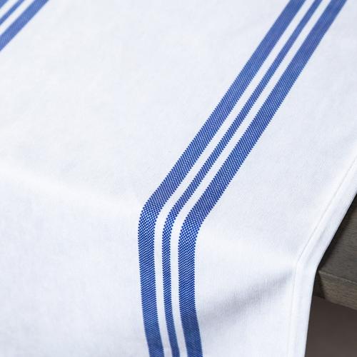  LINDA ÇİZGİLİ PÜSKÜLLÜ RUNNER LACİVERT 45X150