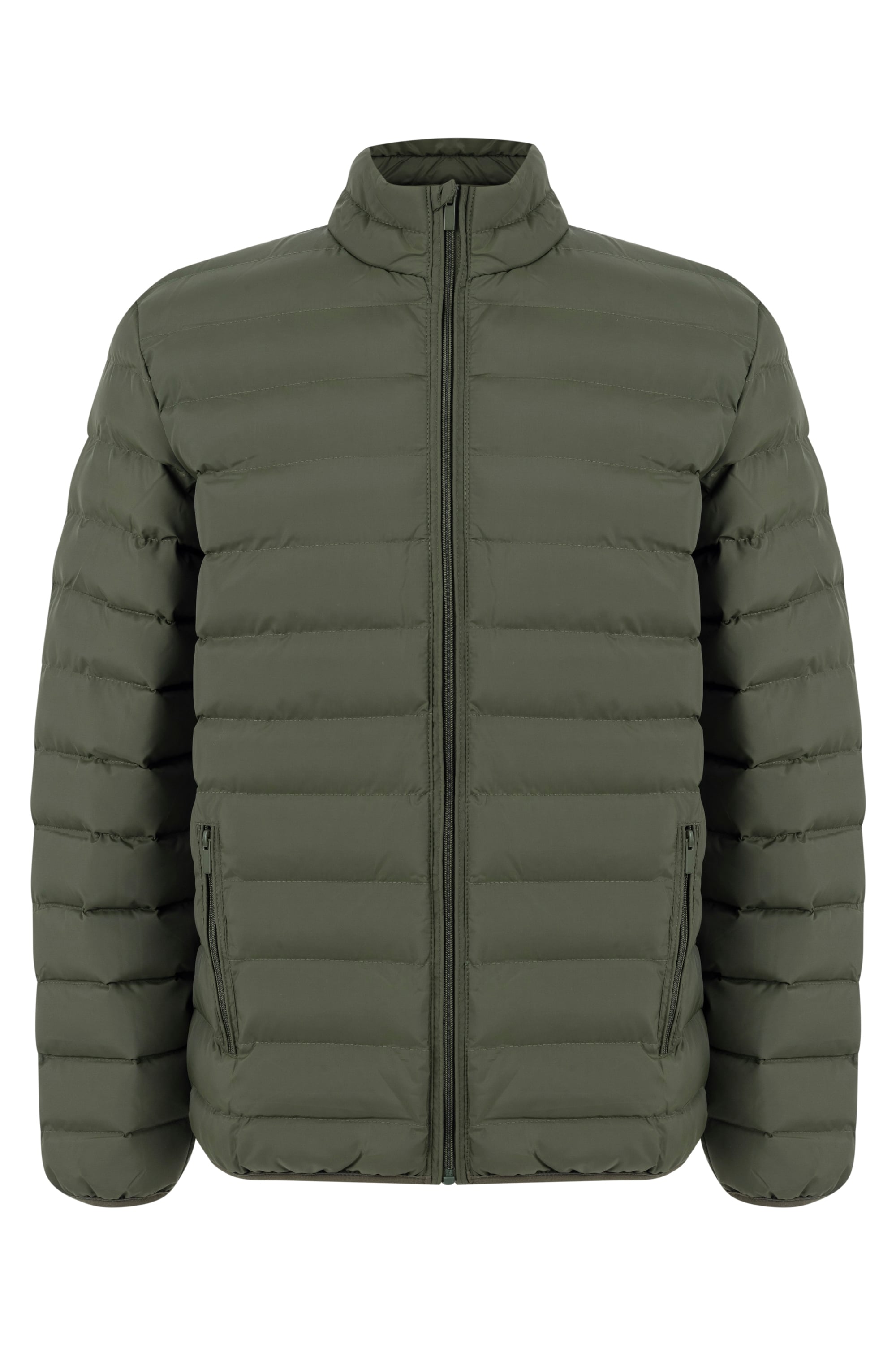 DİK YAKA KAPİTONELİ ŞİŞME MONT