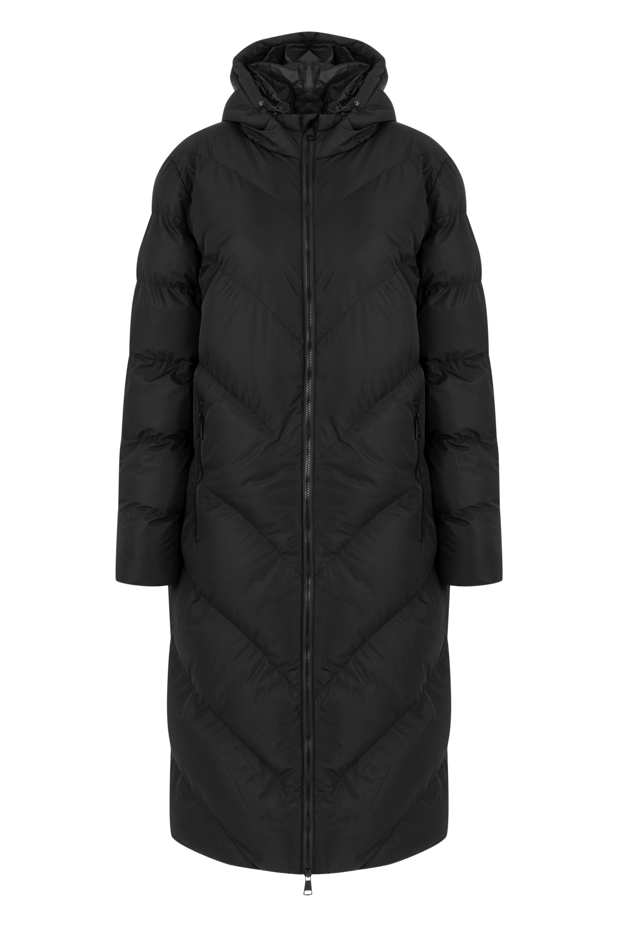 KAPÜŞONLU UZUN ŞİŞME MONT