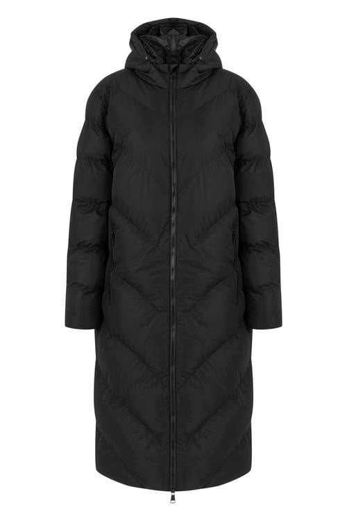  KAPÜŞONLU UZUN ŞİŞME MONT