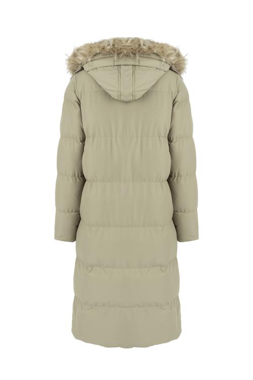  KAPÜŞONLU UZUN ŞİŞME MONT