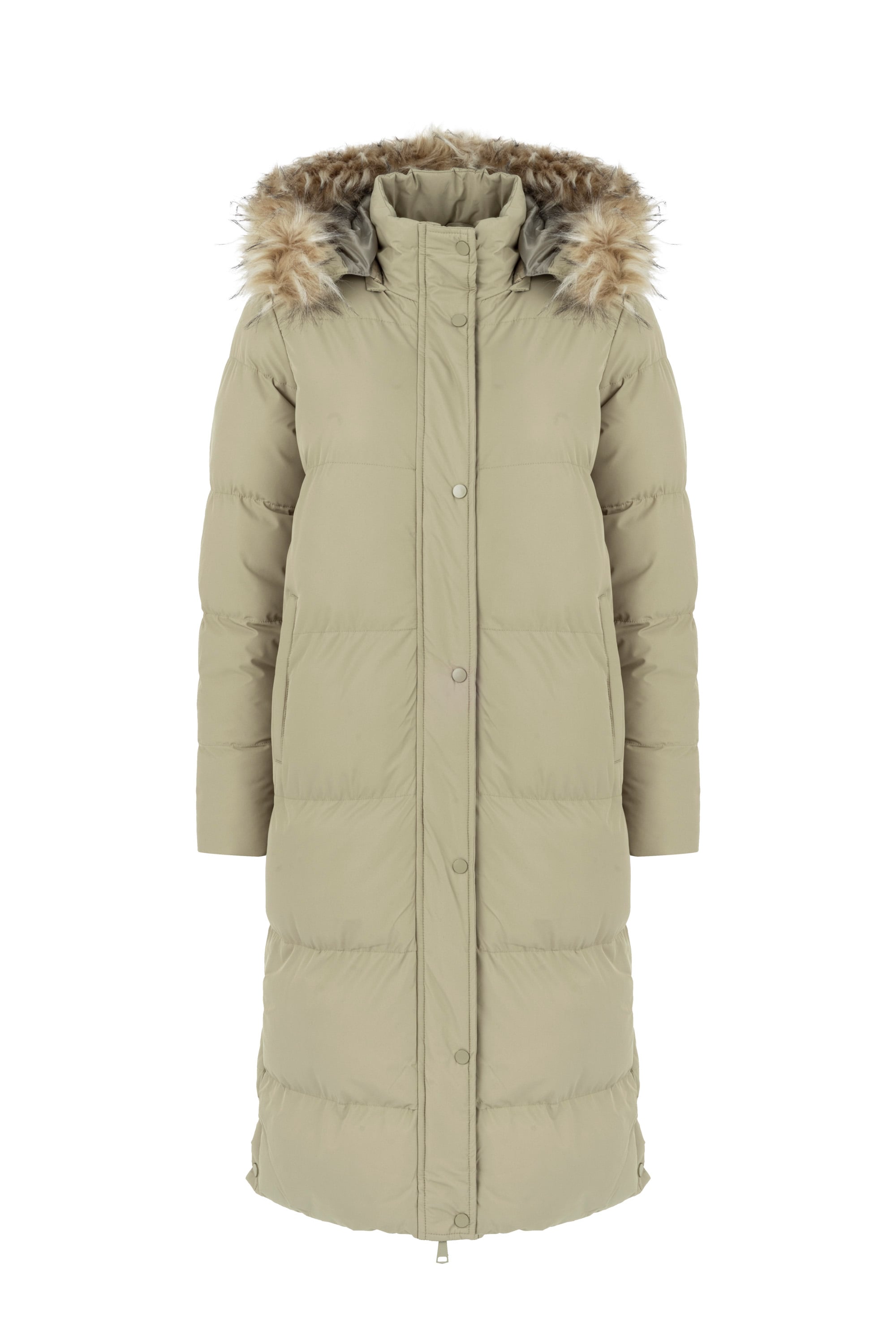 KAPÜŞONLU UZUN ŞİŞME MONT