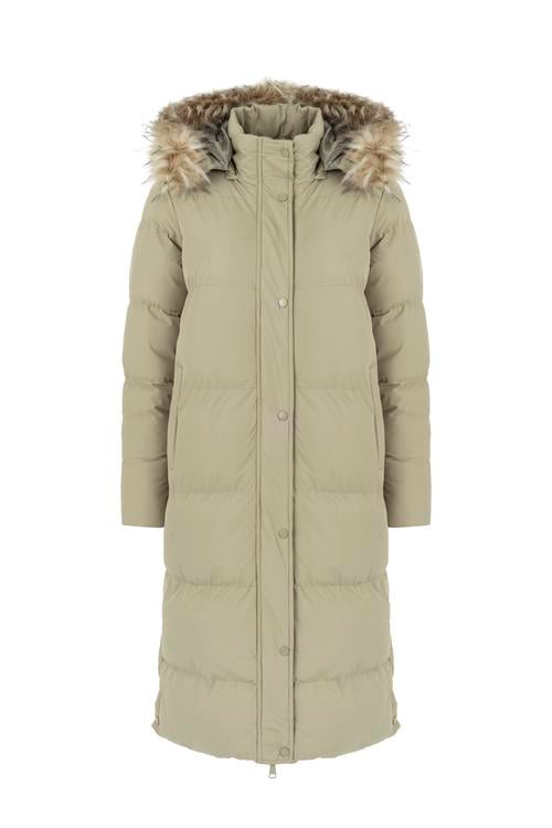  KAPÜŞONLU UZUN ŞİŞME MONT