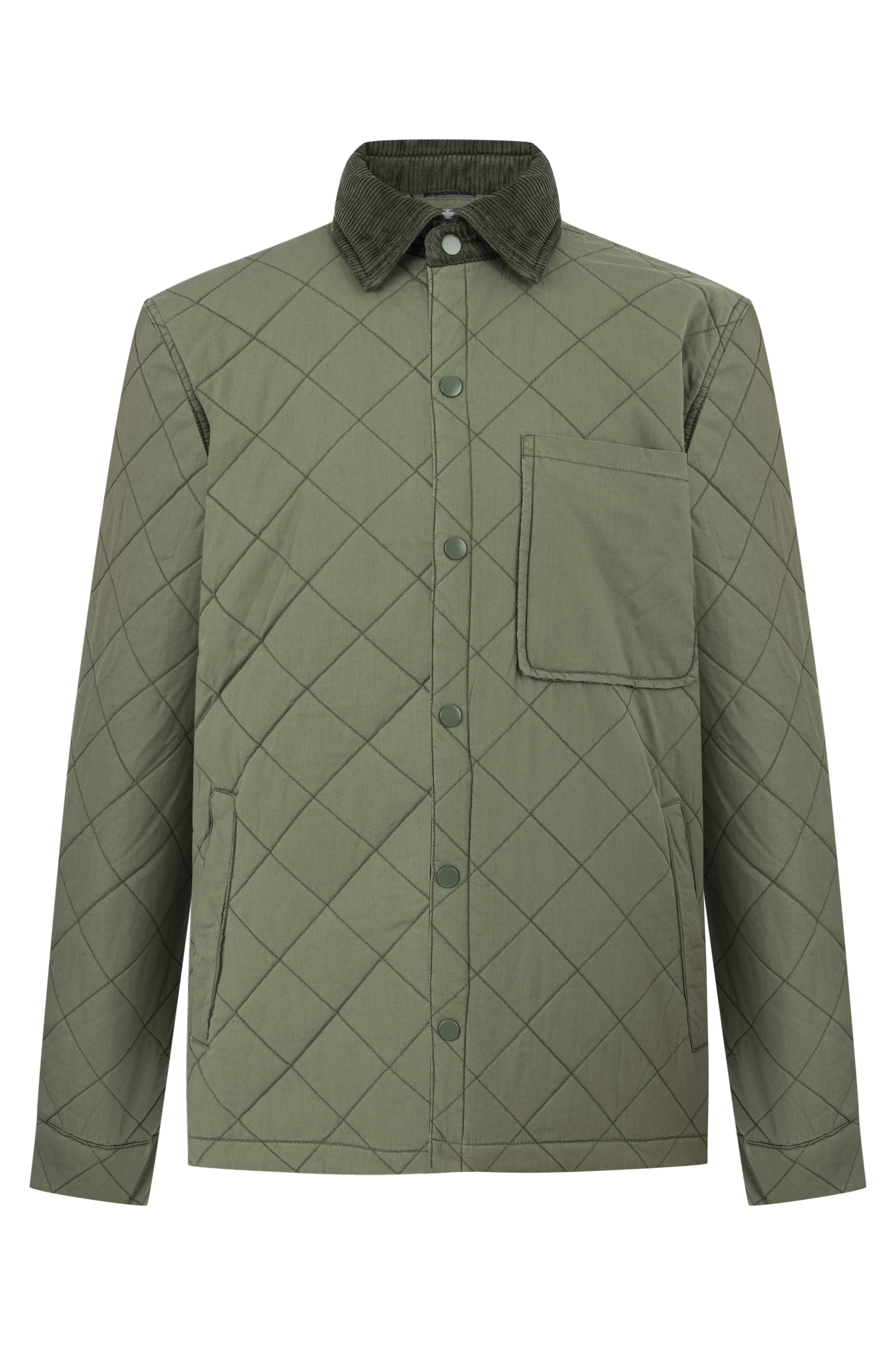 KADİFE YAKA KAPİTONE MONT