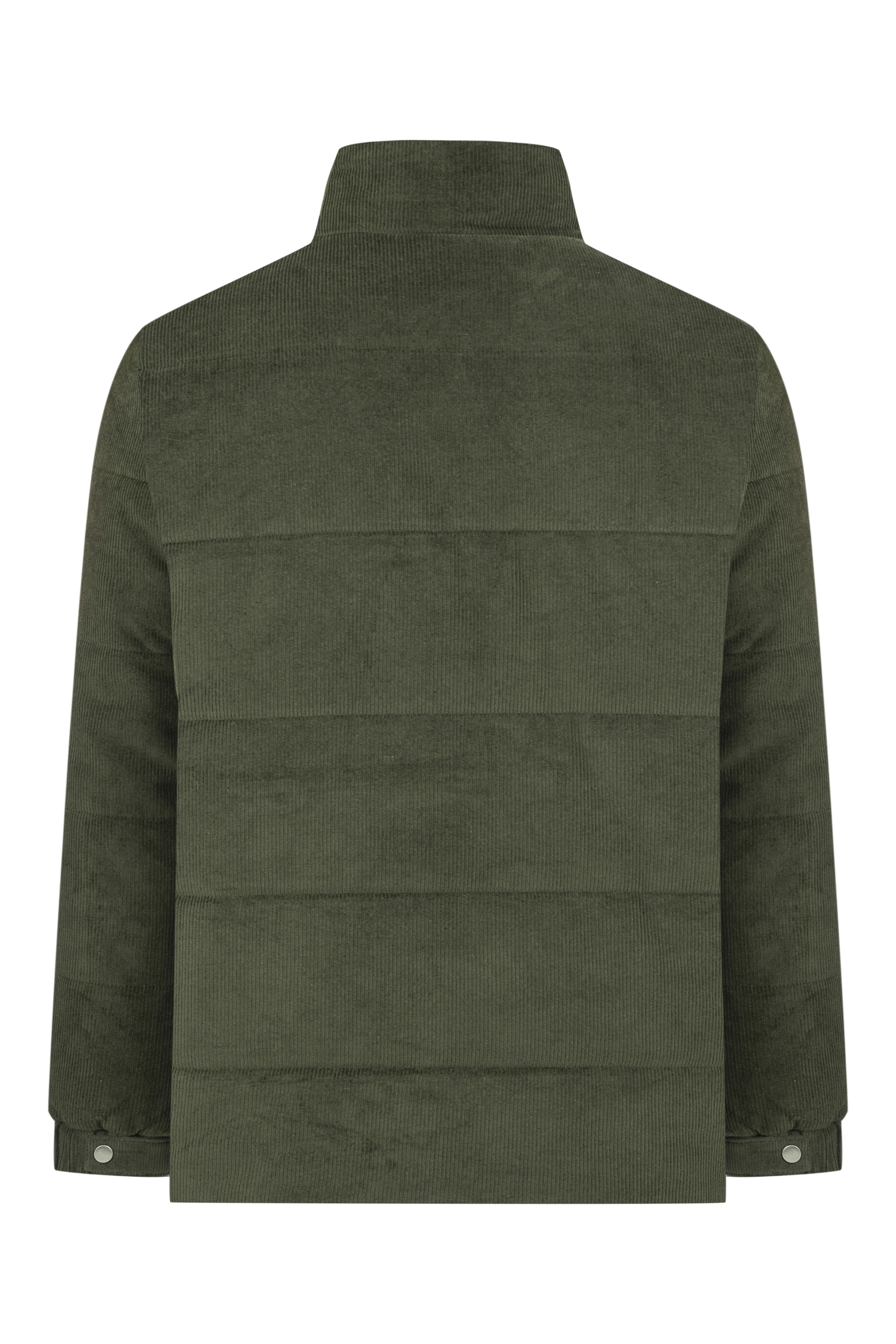 KADİFE DOKULU DİK YAKA ŞİŞME MONT