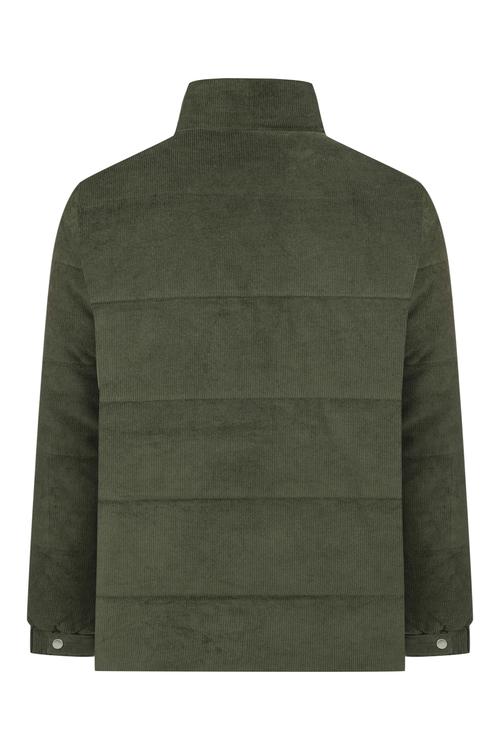  KADİFE DOKULU DİK YAKA ŞİŞME MONT