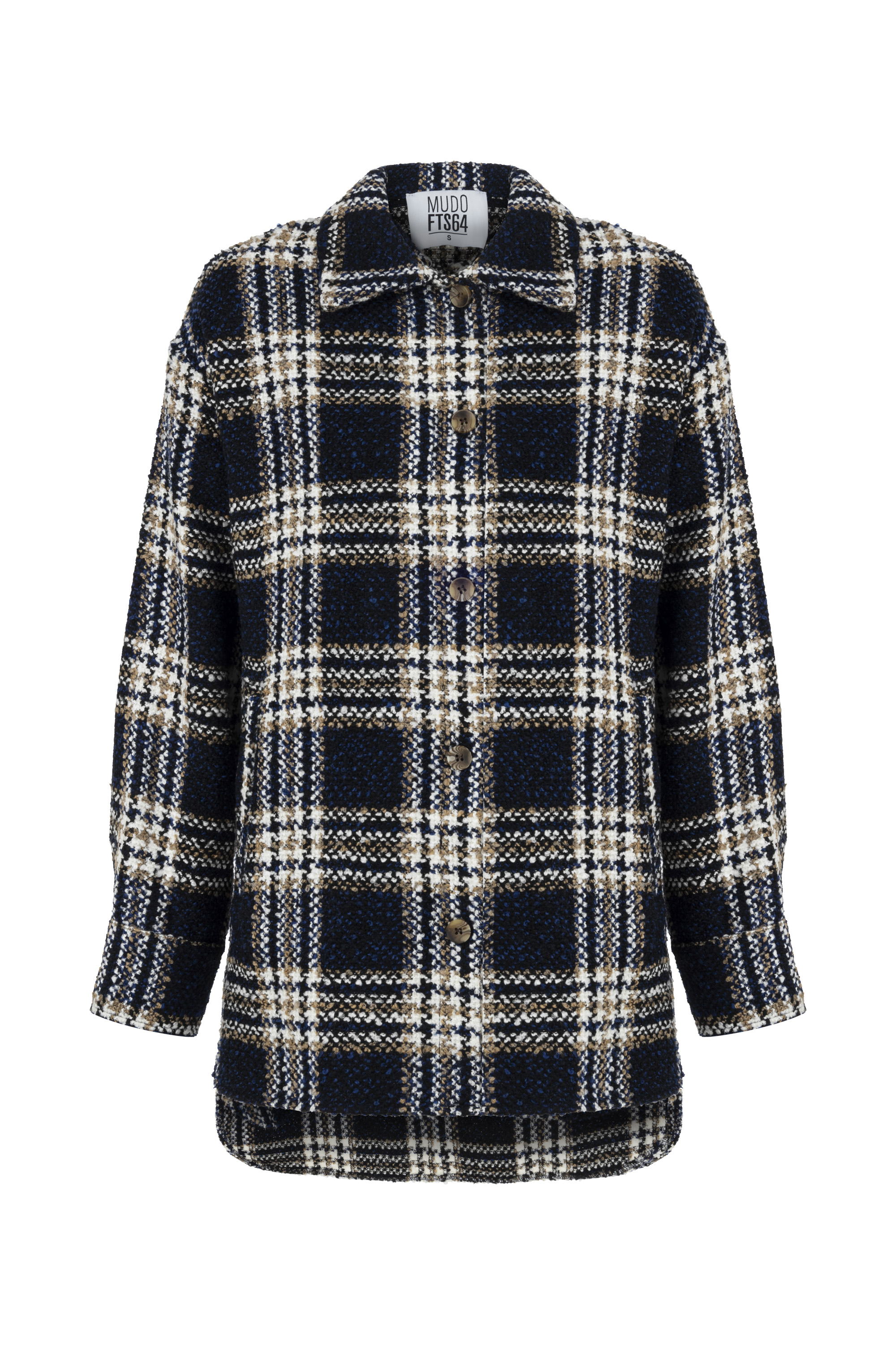 YÜN KARIŞIMLI EKOSELİ CEKET GÖMLEK