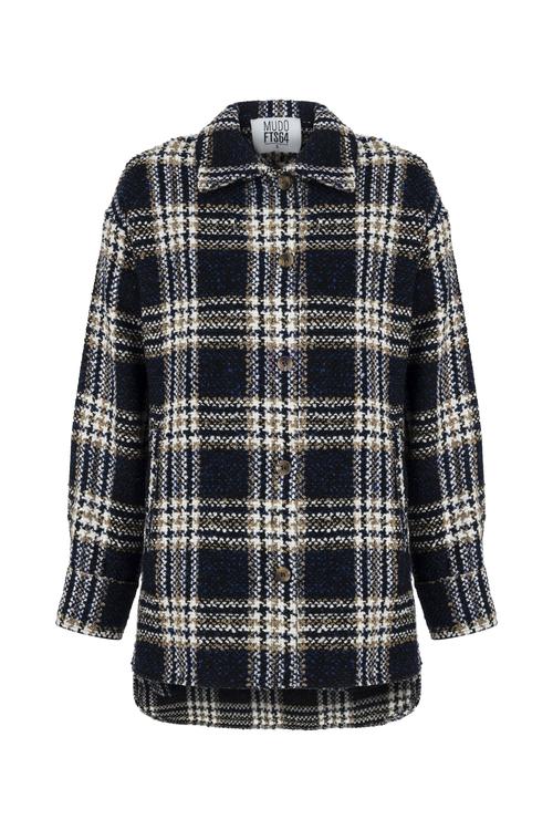  YÜN KARIŞIMLI EKOSELİ CEKET GÖMLEK