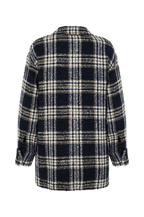  YÜN KARIŞIMLI EKOSELİ CEKET GÖMLEK