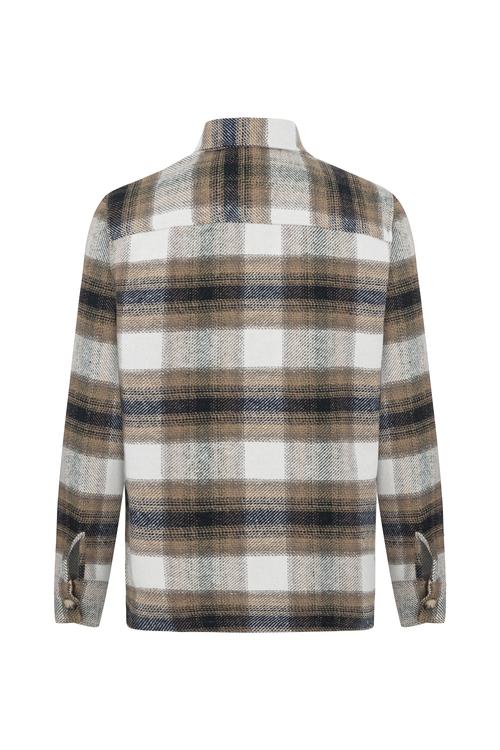  YÜN KARIŞIMLI EKOSELİ CEKET GÖMLEK