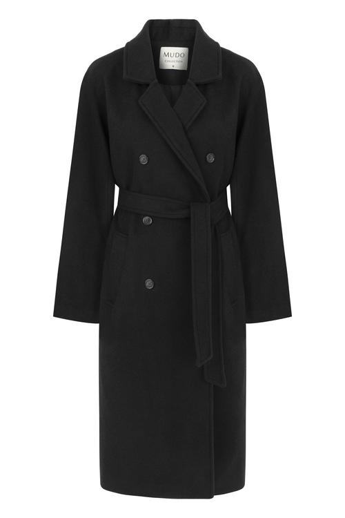  YÜN KARIŞIMLI KAŞE PALTO