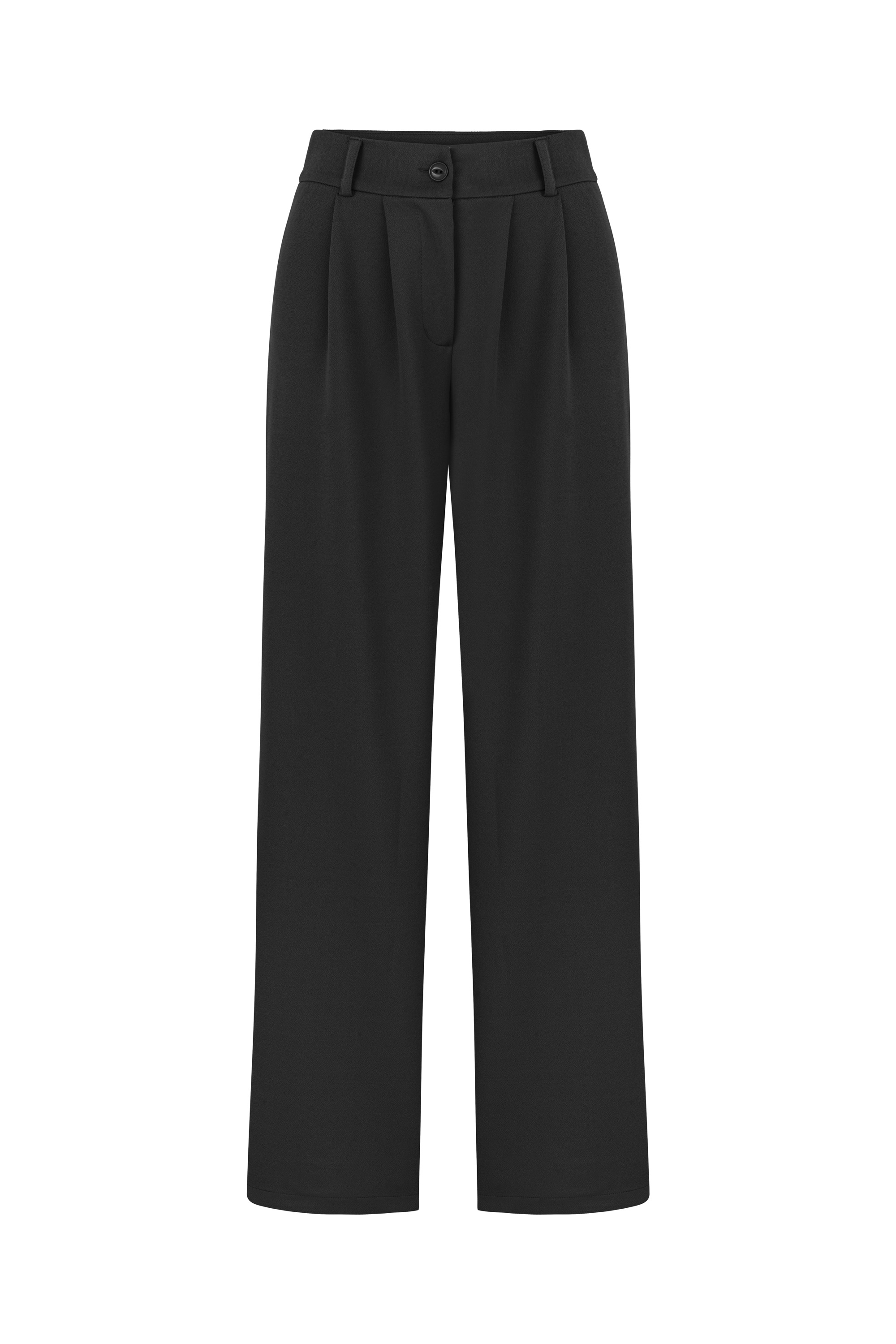 PENS DETAYLI WIDE LEG KLASİK PANTOLON