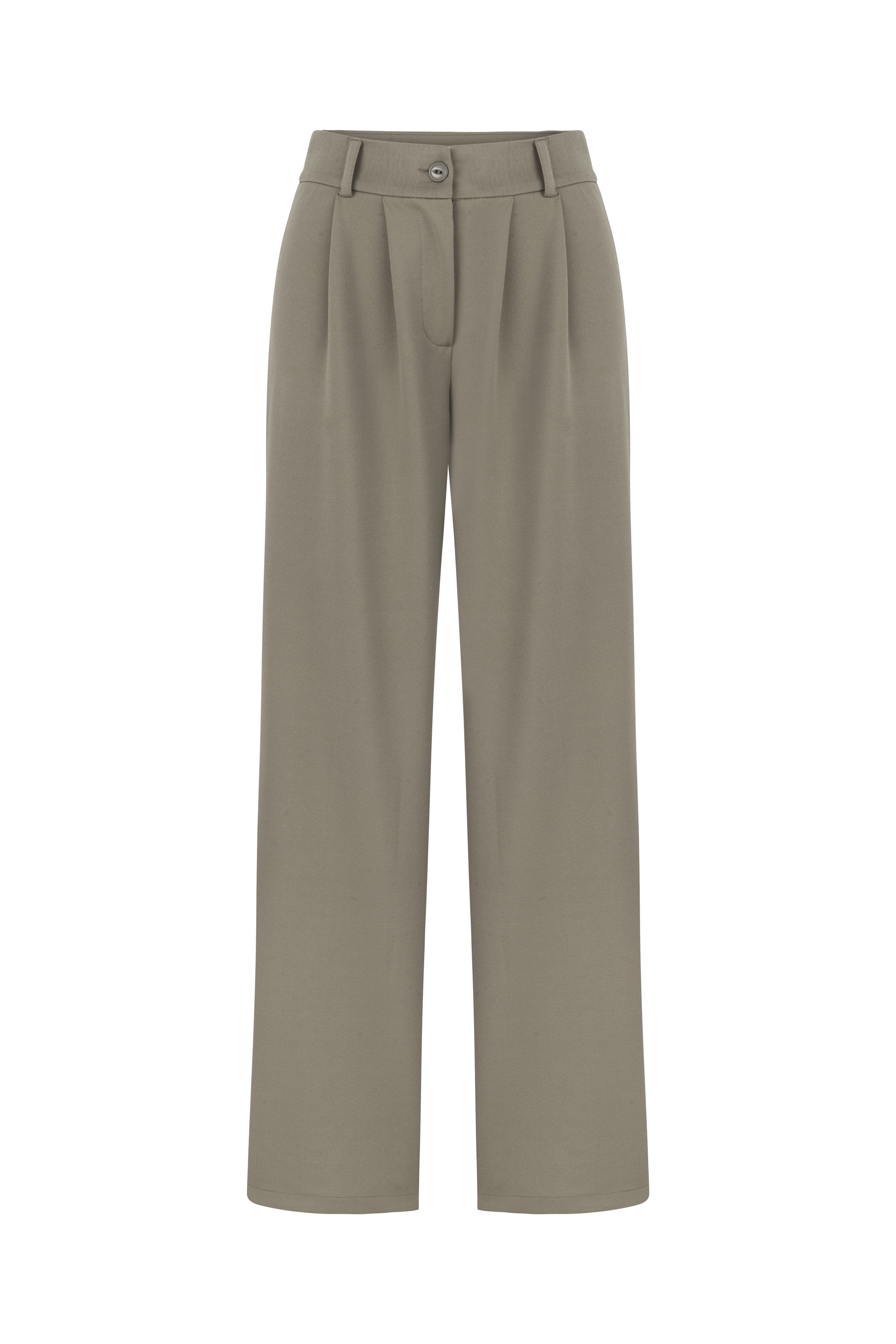 PENS DETAYLI WIDE LEG KLASİK PANTOLON