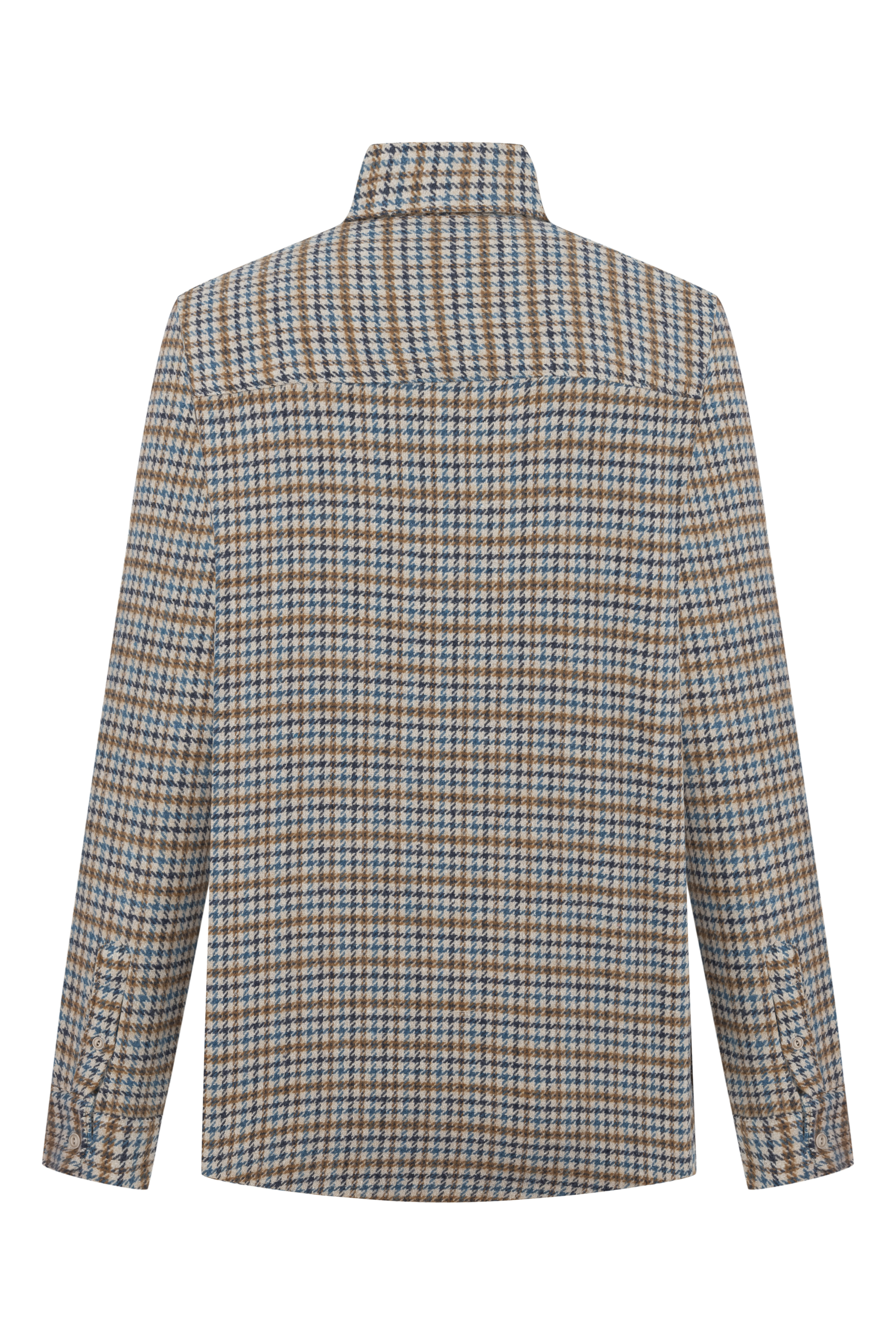 YÜN KARIŞIMLI EKOSELİ REGULAR FIT GÖMLEK