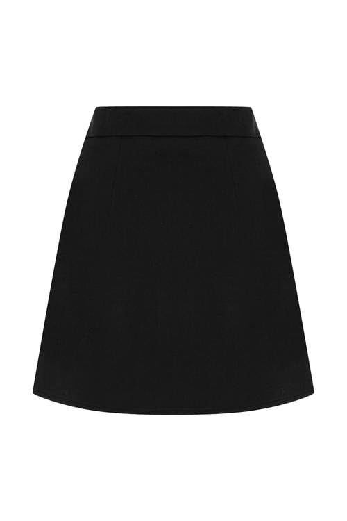  KEMERLİ A FORM MİNİ ETEK