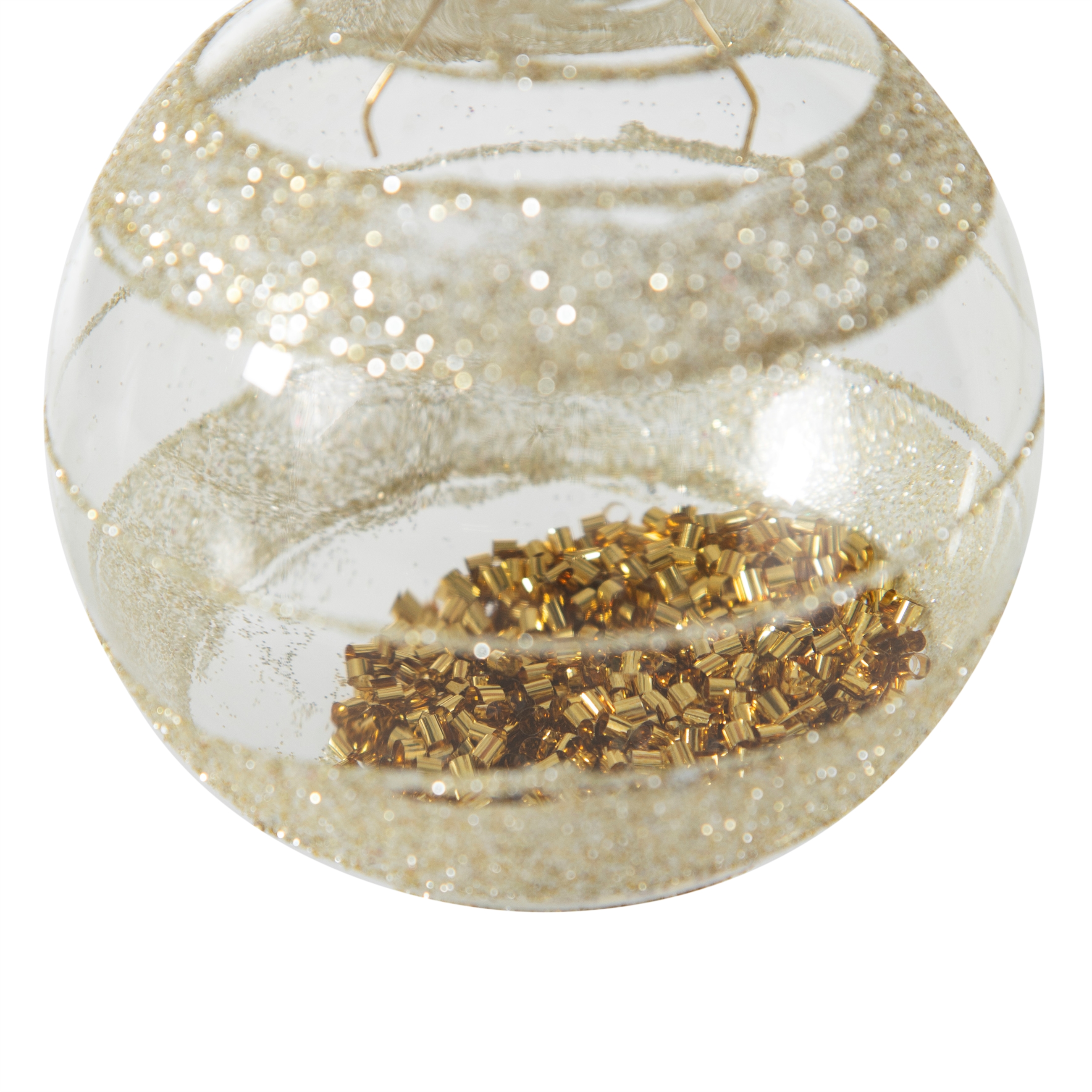 CLEAR GOLD AĞAÇ SÜSÜ 8 CM