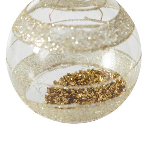  CLEAR GOLD AĞAÇ SÜSÜ 8 CM