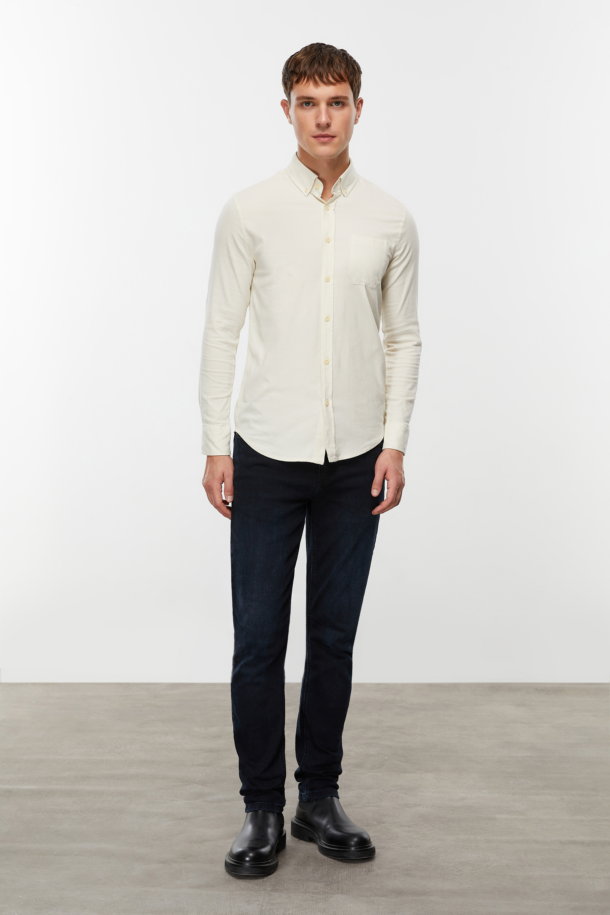 PAMUKLU SLIM FIT GÖMLEK