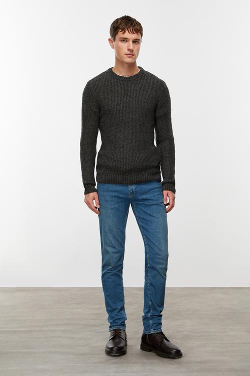  BİSİKLET YAKA TRİKO KAZAK