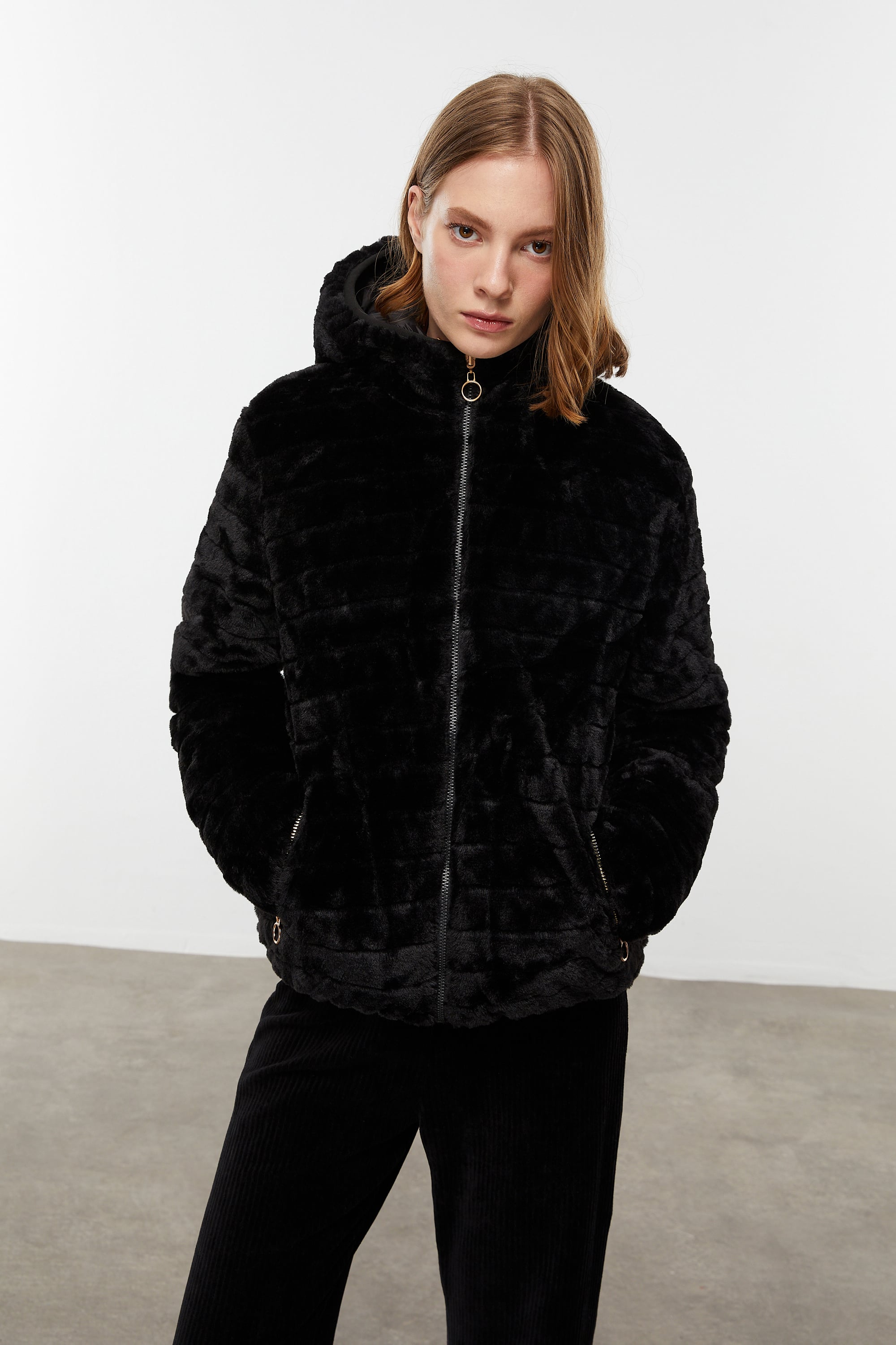 ÇİFT TARAFLI KAPÜŞONLU MONT