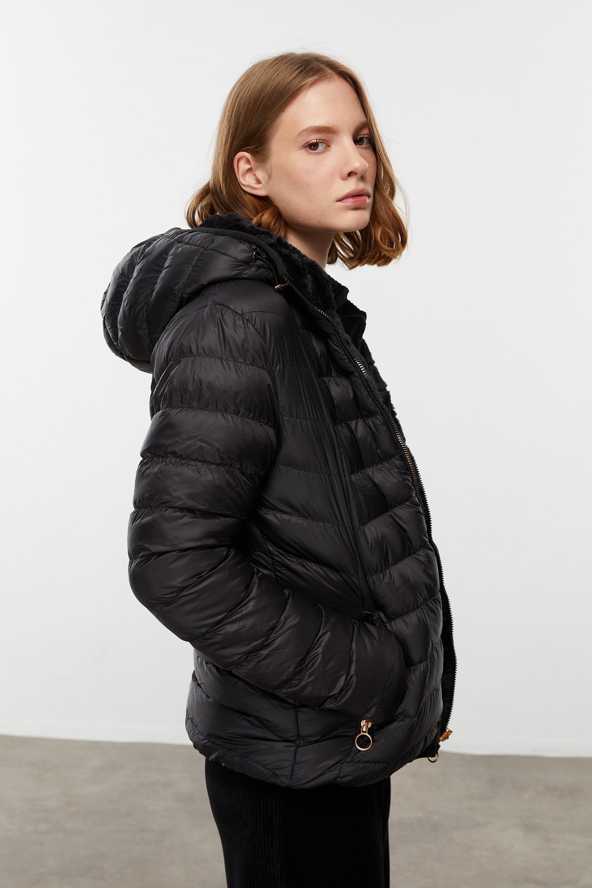 ÇİFT TARAFLI KAPÜŞONLU MONT