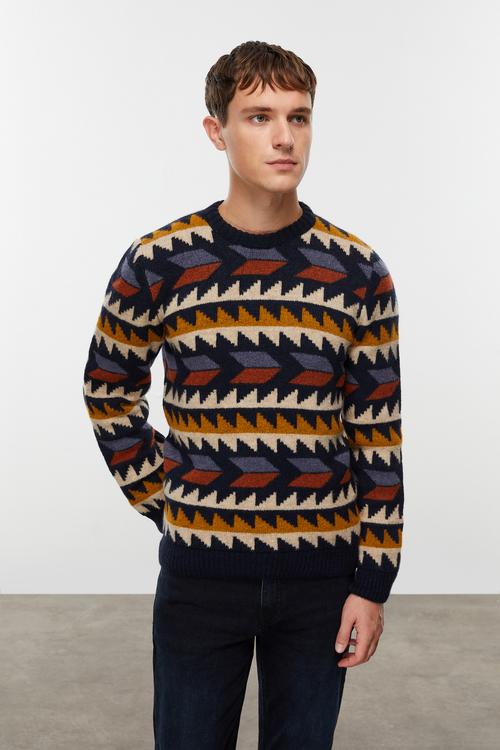  JAKARLI TRİKO KAZAK