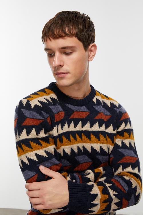  JAKARLI TRİKO KAZAK