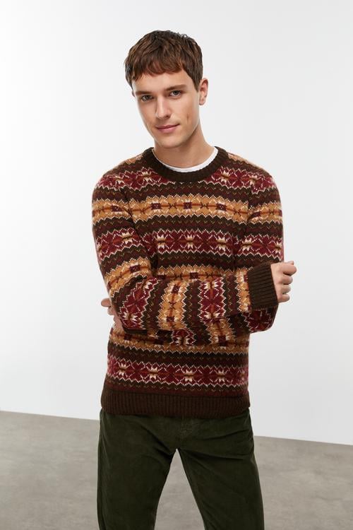  JAKARLI BİSİKLET YAKA TRİKO KAZAK