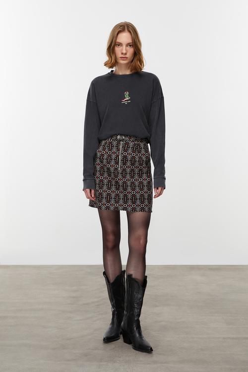  DESENLİ MİNİ ETEK