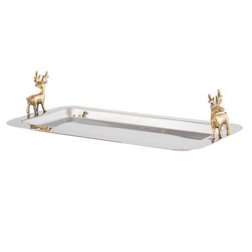  SLEEK DEKORATİF TEPSİ 34X19 CM