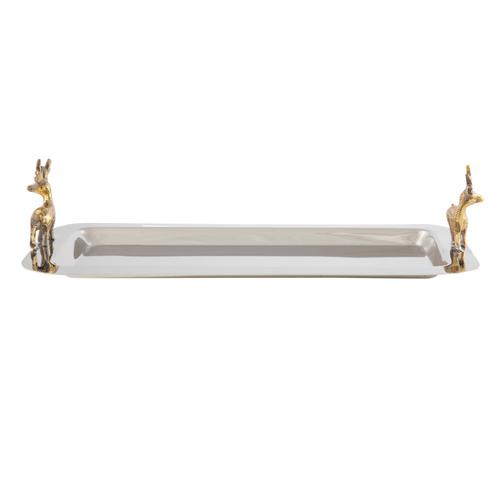  SLEEK DEKORATİF TEPSİ 34X19 CM