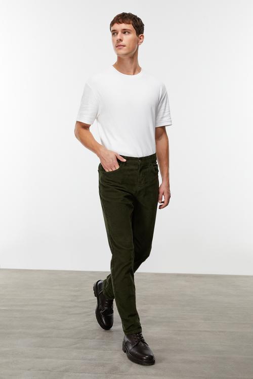  SLIM FIT KADİFE PANTOLON