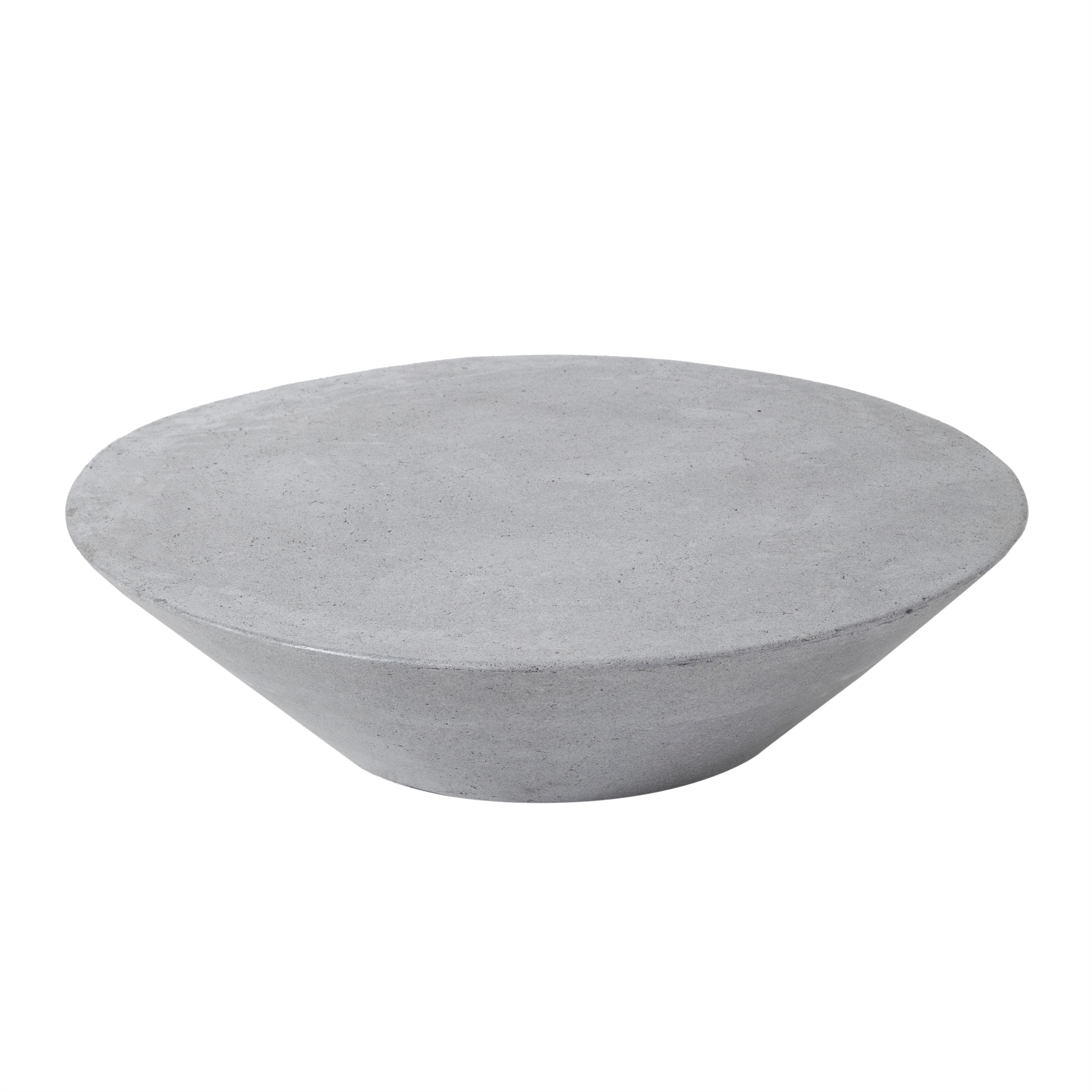 HELIA KAHVE SEHPASI GRİ  YUVARLAK 120X120X30 CM