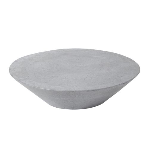  HELIA KAHVE SEHPASI GRİ  YUVARLAK 120X120X30 CM