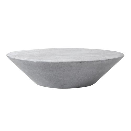  HELIA KAHVE SEHPASI GRİ  YUVARLAK 120X120X30 CM