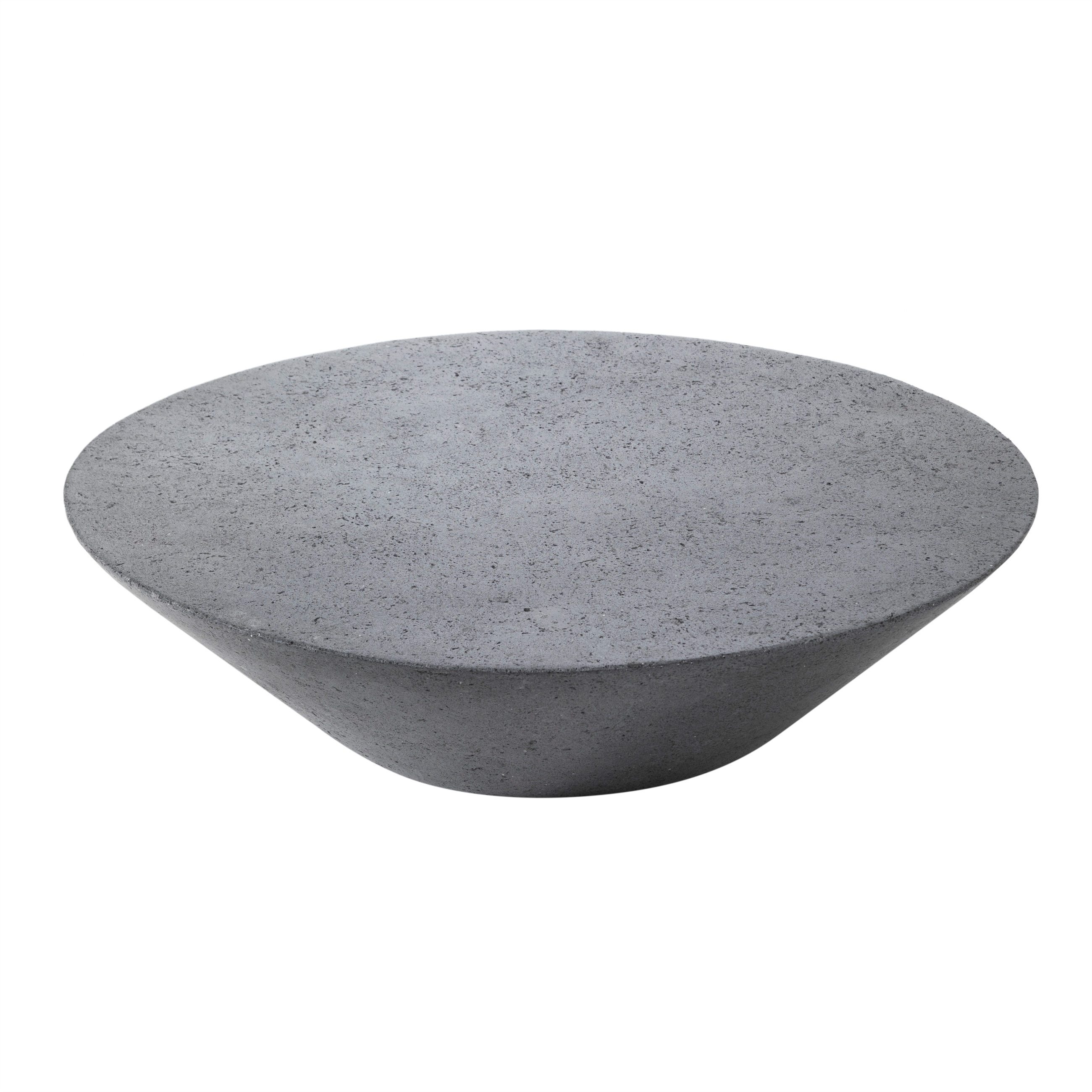 HELIA KAHVE SEHPASI SİYAH YUVARLAK 120X120X30 CM