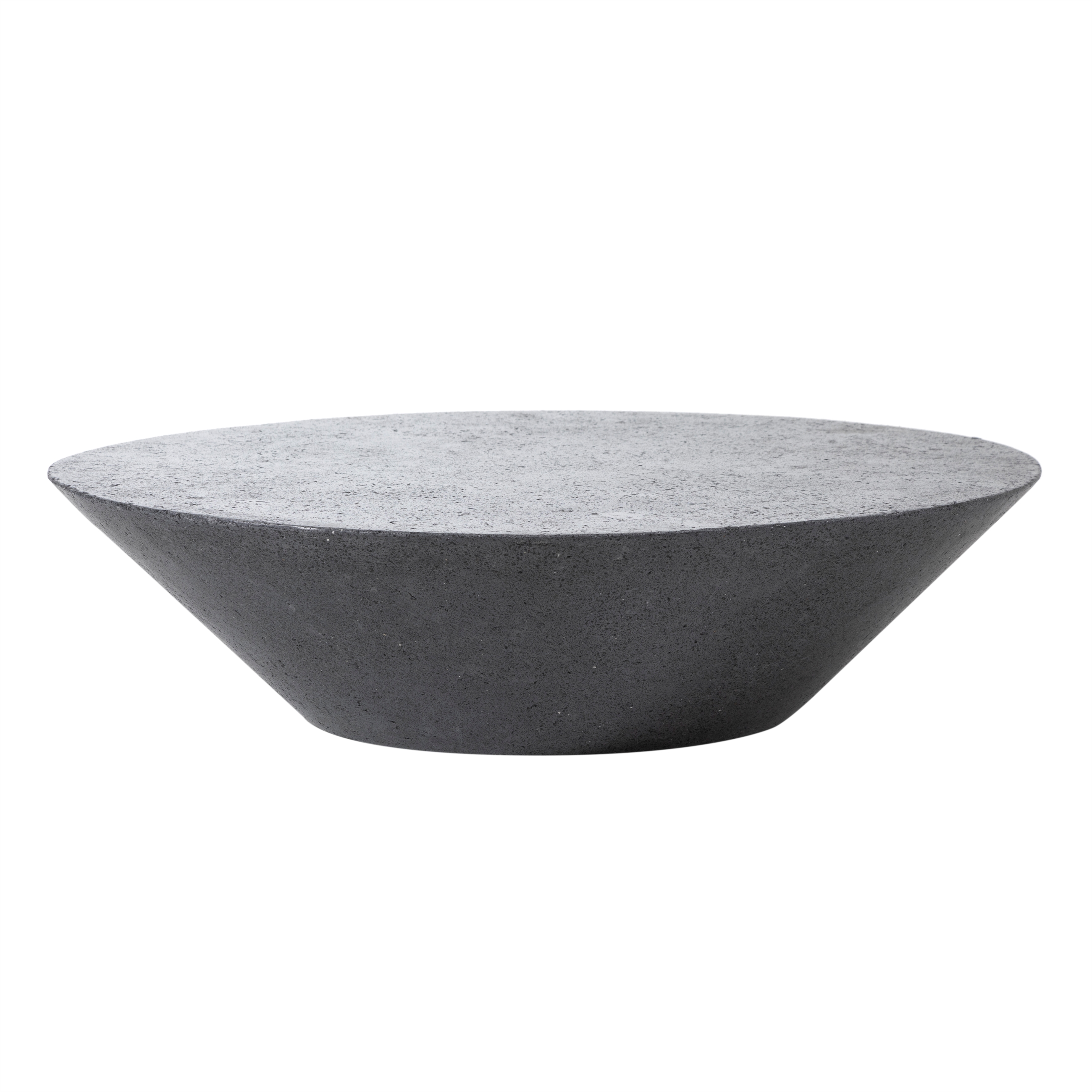 HELIA KAHVE SEHPASI SİYAH YUVARLAK 120X120X30 CM