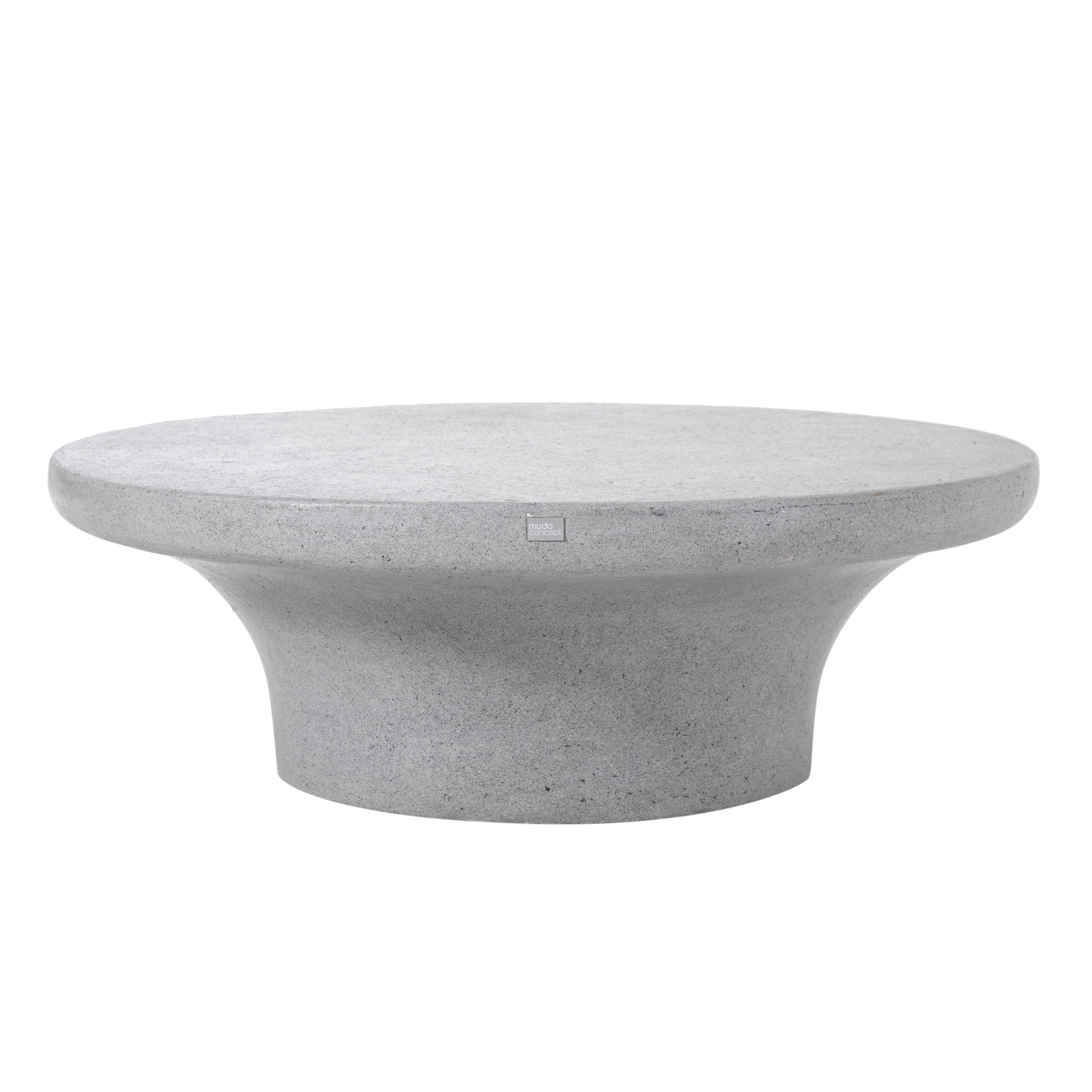 PERSEUS KAHVE SEHPASI GRİ 125X125X42 CM