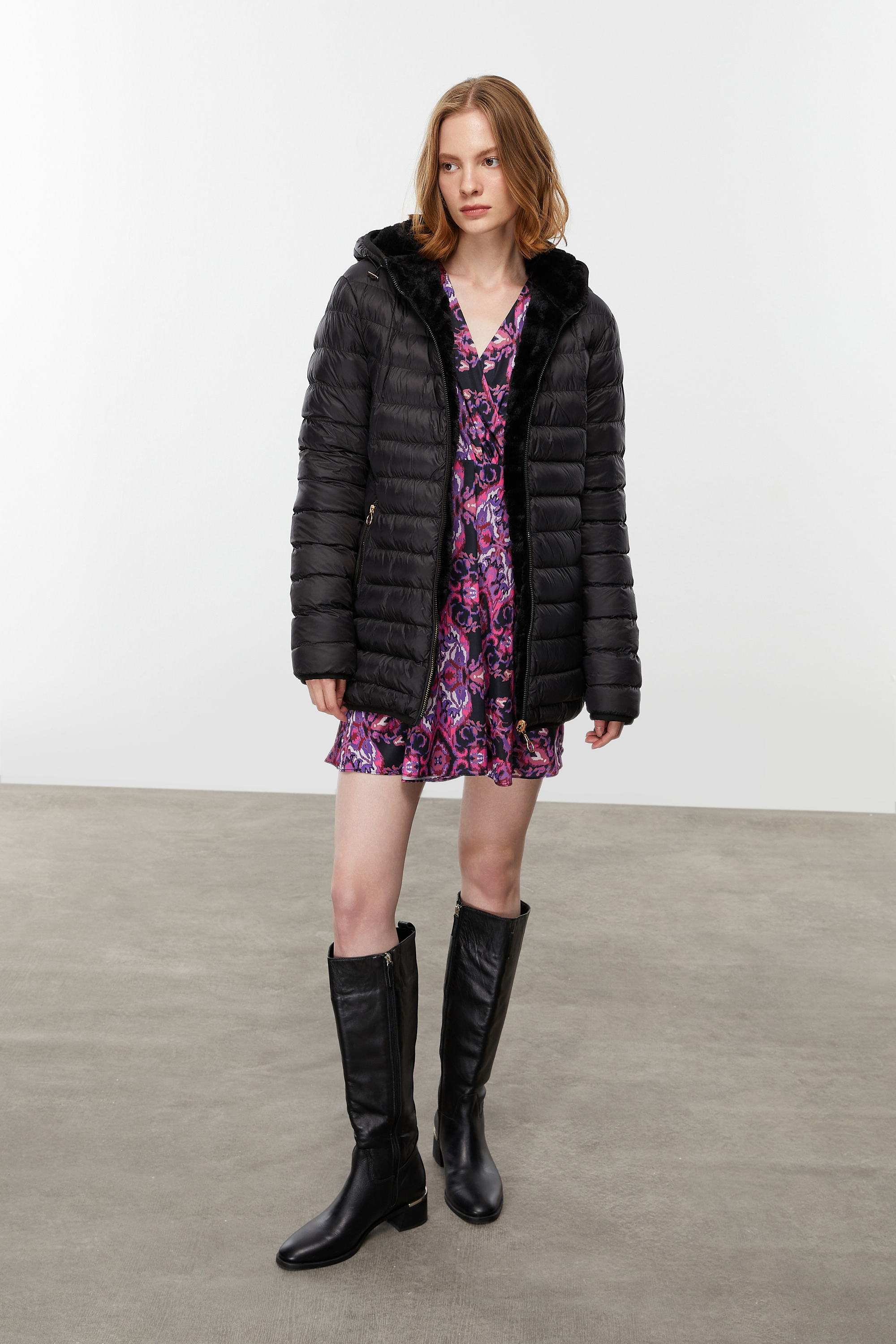 ÇİFT TARAFLI KAPÜŞONLU MONT