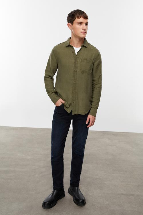  REGULAR FIT LİYOSEL GÖMLEK