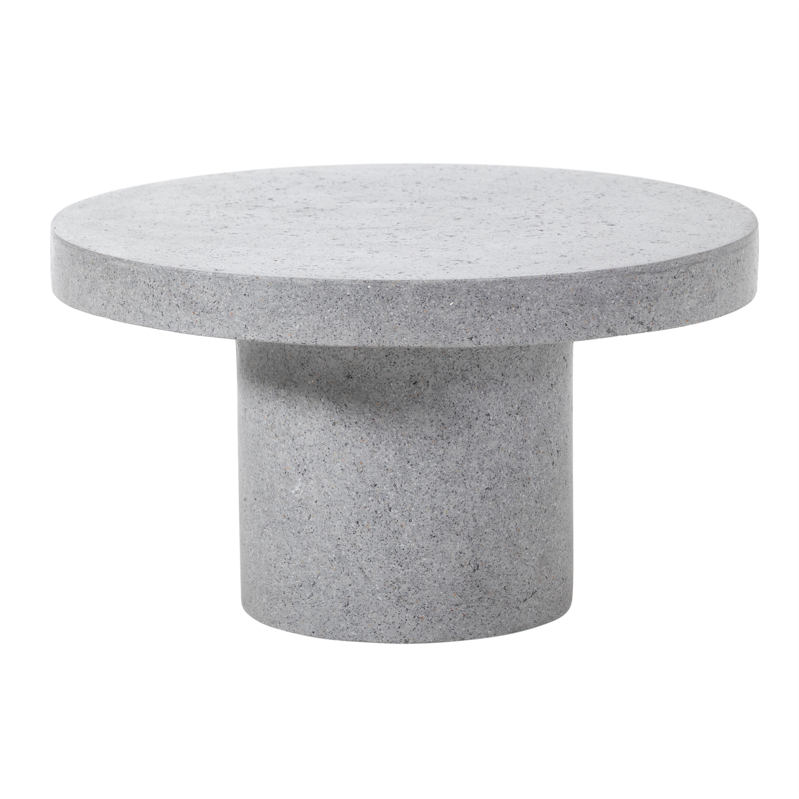 LOUNGE KAHVE SEHPASI GRİ 58X58X32 CM