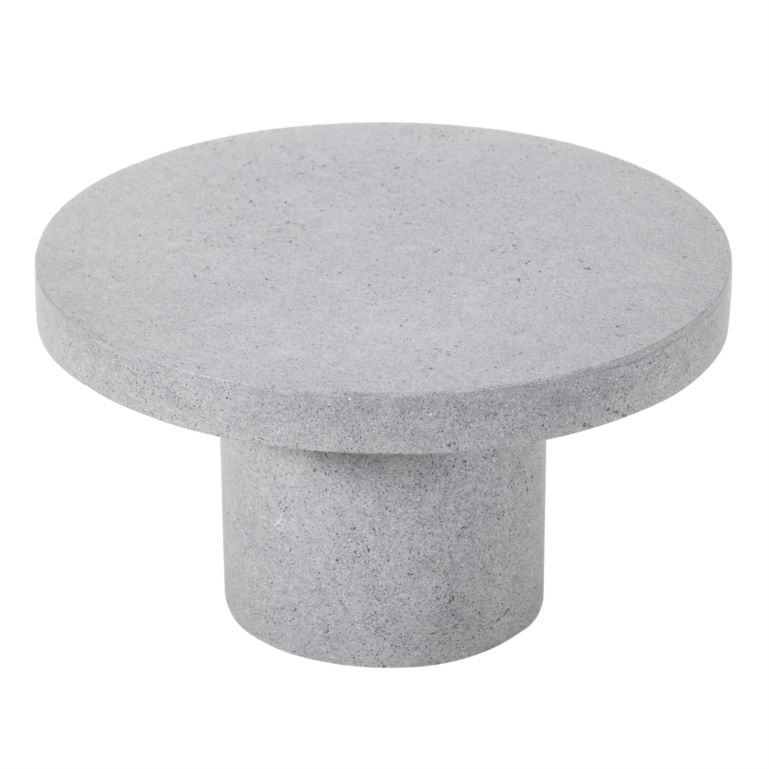 LOUNGE KAHVE SEHPASI GRİ 58X58X32 CM